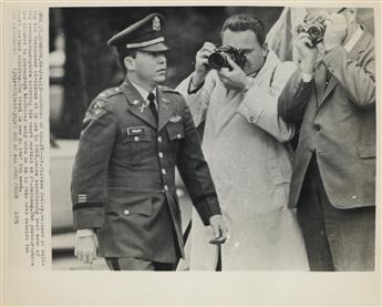 (VIETNAM WAR--MY LAI MASSACRE) Approx. 100 photographs relating to the trial of Lt. William Calley and thirteen other officers.